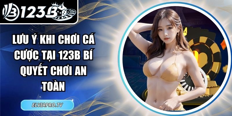 Lưu Ý Khi Chơi Cá Cược Tại 123B Bí Quyết Chơi An Toàn